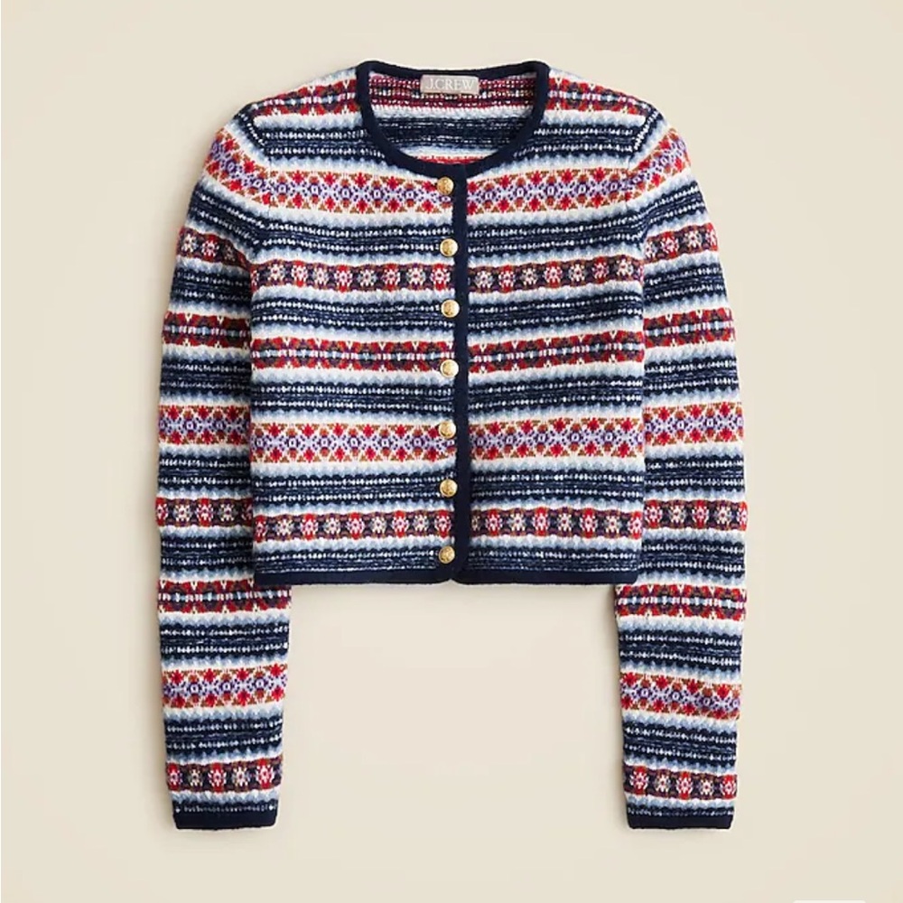 J Crew Fair Isle Sweater
